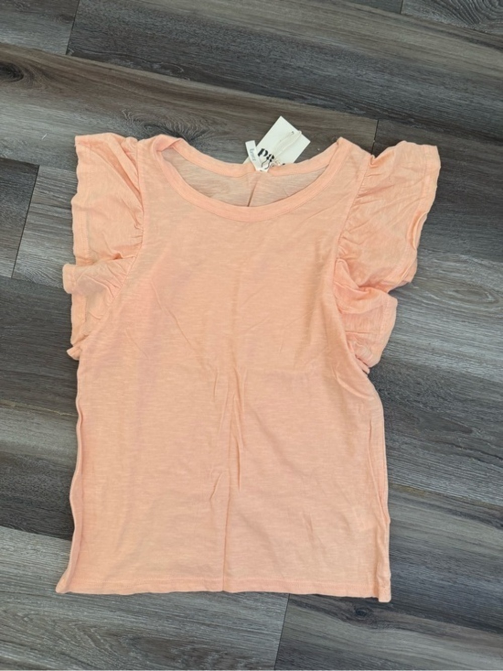 NWT Pact Ruffle Sleeve Top Size XSmall
